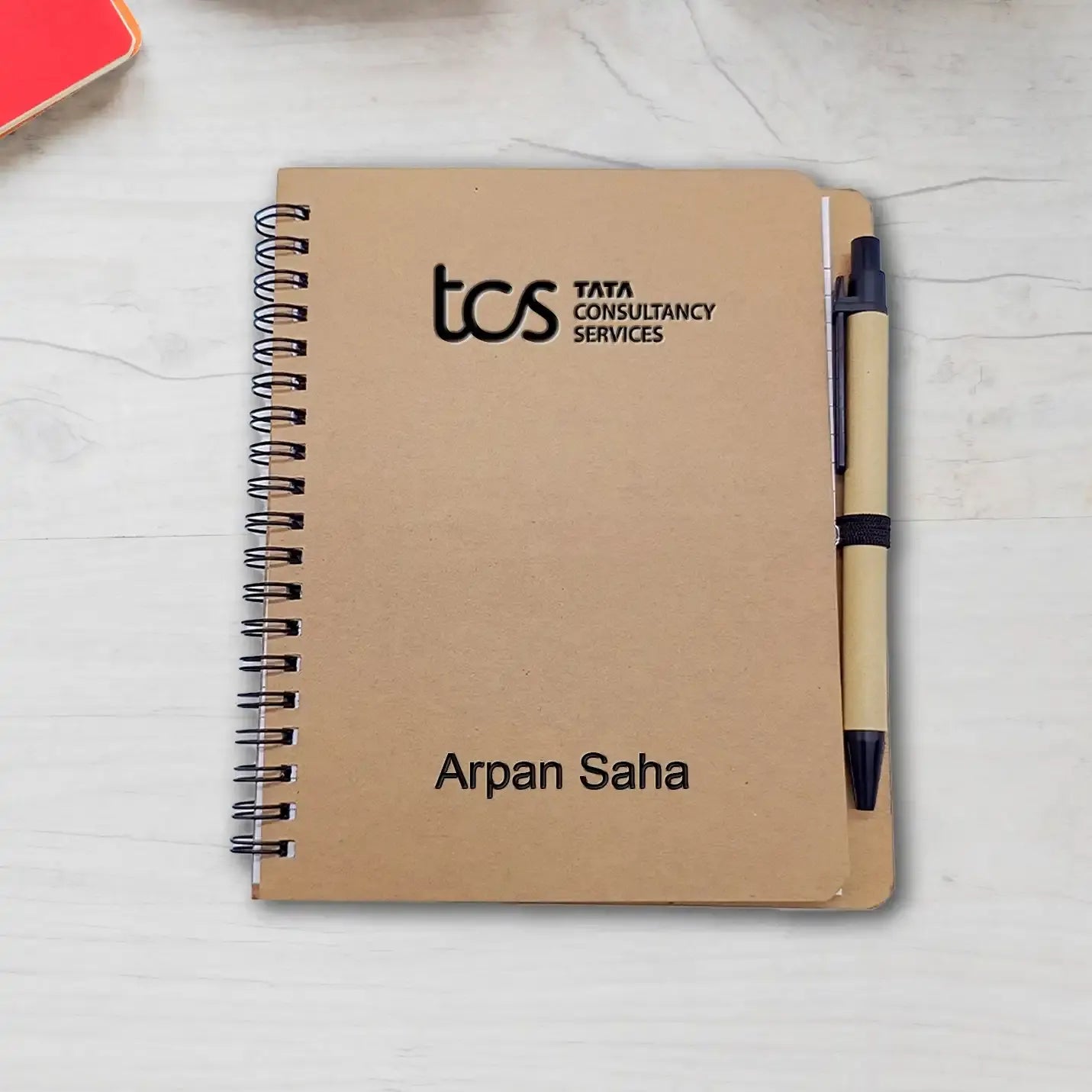 Customised Premium Spiral-Bind Notepad & Pen Img 1